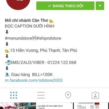 Tổng hợp- Shop online N.D.Store - Hiền Vương