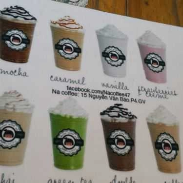 Thực đơn- Na Coffee - Nguyễn Văn Bảo
