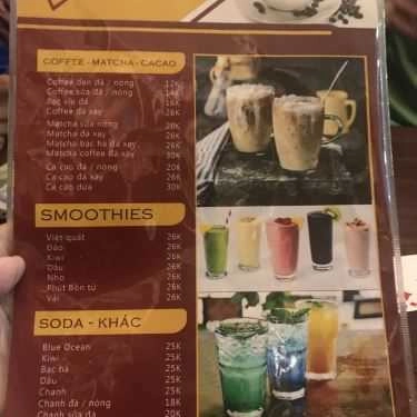 Thực đơn- Nâu Tếu - Trà Sữa & Coffee