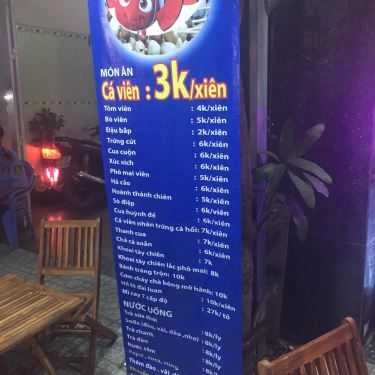 Thực đơn- Nemo - Ăn Vặt Cá Viên Chiên