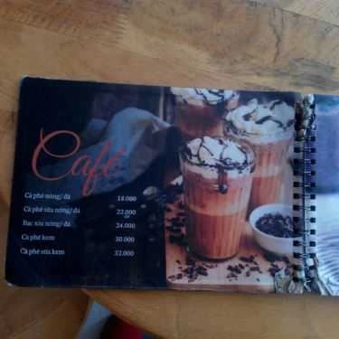 Thực đơn- New Coffee - Đường D1