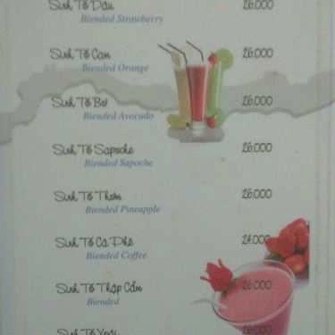 Thực đơn- New Day Coffee - Phạm Văn Đồng
