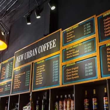 Thực đơn- New Urban Coffee