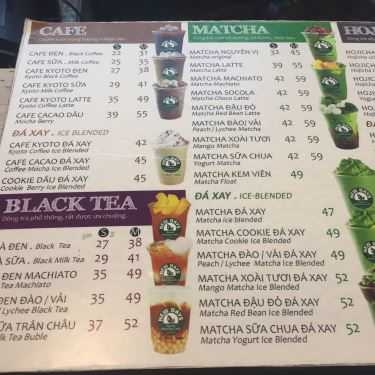 Thực đơn- Newdays Japanese Matcha Cafe - Asiana Food Town