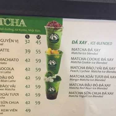 Thực đơn- Newdays Japanese Matcha Cafe - Asiana Food Town