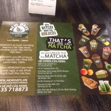 Tổng hợp- Newdays Japanese Matcha Cafe - Điện Biên Phủ