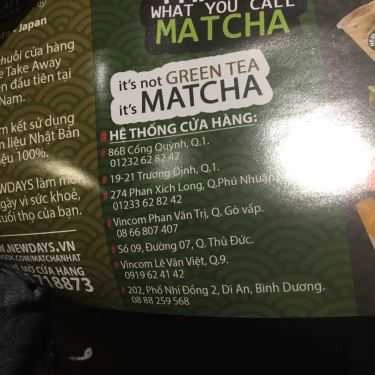 Tổng hợp- Newdays Japanese Matcha Cafe - Điện Biên Phủ