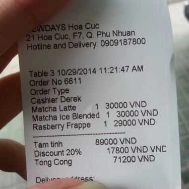 Tổng hợp- Newdays Japanese Matcha Cafe - Phan Xích Long