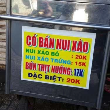 Thực đơn- Ăn vặt Ngọc Hà - Bánh Mì