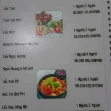Thực đơn- Quán Ăn Ngọc Hương Cội Nguồn - Vegetarian Cuisine