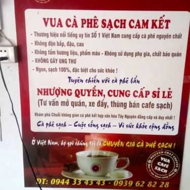 Thực đơn- Nguyên Chất Coffee - Trần Huy Liệu