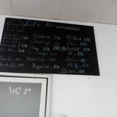 Thực đơn- Nhà Cafe