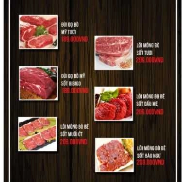 Thực đơn- Quán Nhậu 93 BBQ - Nướng & Lẩu