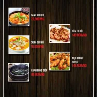 Thực đơn- Quán Nhậu 93 BBQ - Nướng & Lẩu