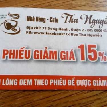 Tổng hợp- Cafe Nhà Hàng Thu Nguyễn - Món Ngon Hà Nội
