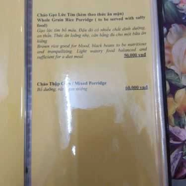 Thực đơn- Quán Ăn Nhà Hàng Chay Liên Hương