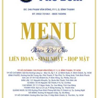 Tổng hợp- Phố Đêm - Quán Nhậu Bình Dân