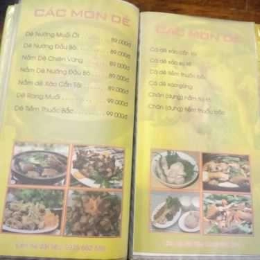 Thực đơn- Quán Nhậu Nhân Hòa Quán - Lẩu & Các Món Nhậu