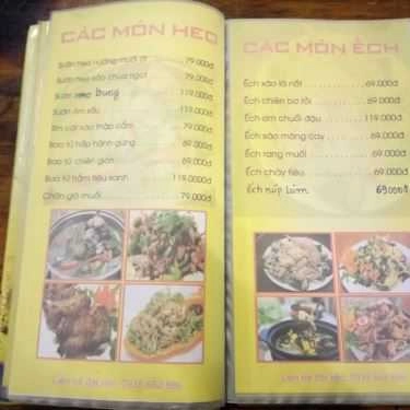 Thực đơn- Quán Nhậu Nhân Hòa Quán - Lẩu & Các Món Nhậu
