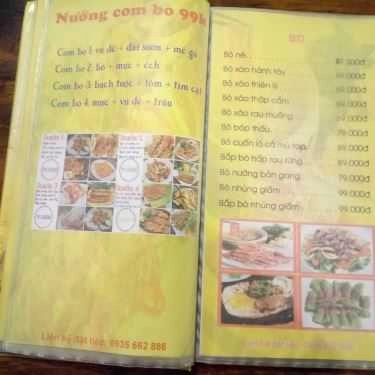 Thực đơn- Quán Nhậu Nhân Hòa Quán - Lẩu & Các Món Nhậu