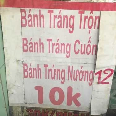 Thực đơn- Ăn vặt Út Thảo - Bánh Mì Nướng Muối Ớt, Bánh Tráng Trộn & Bánh Trứng Nướng