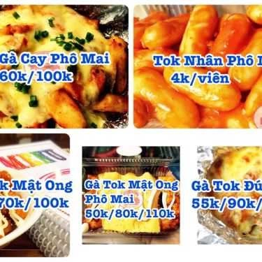 Thực đơn- Tiệm Bánh Nini Snack Corner