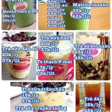 Thực đơn- Tiệm Bánh Nini Snack Corner