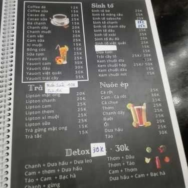 Thực đơn- Khu Ẩm Thực No71 Food Market - Thiên Đường Ẩm Thực Châu Á