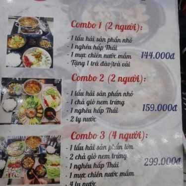 Thực đơn- Khu Ẩm Thực No71 Food Market - Thiên Đường Ẩm Thực Châu Á