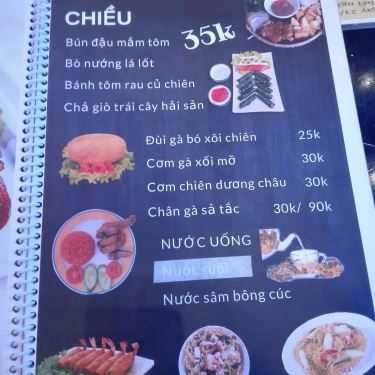 Thực đơn- Khu Ẩm Thực No71 Food Market - Thiên Đường Ẩm Thực Châu Á