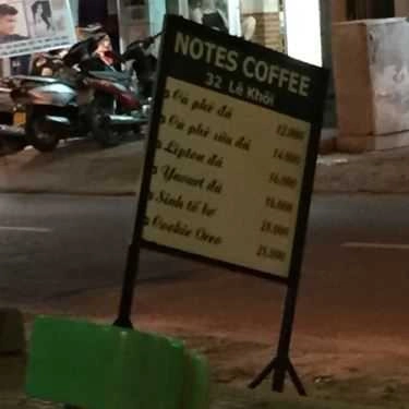 Không gian- Notes Coffee - Lê Khôi
