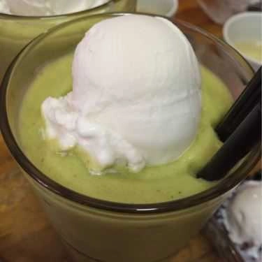 Món ăn- Kem Nếp Cẩm - Nu Coffee