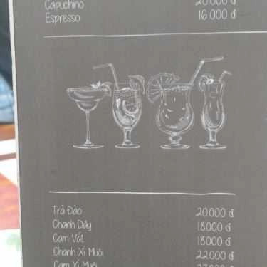Thực đơn- Kem Nếp Cẩm - Nu Coffee