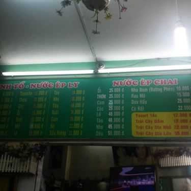Thực đơn- Cafe Quán Cô 9