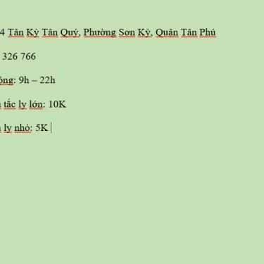 Tổng hợp- Ăn vặt Nước Mía, Cam Vắt & Dừa Tươi