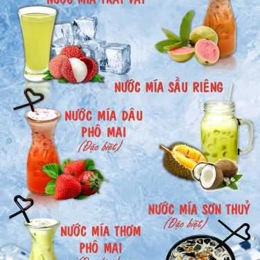 Thực đơn- Cafe Nước Mía Xanh Lá
