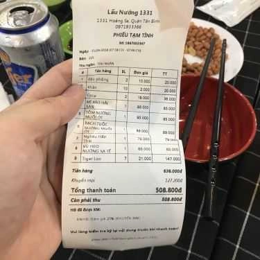 Tổng hợp- Quán Nhậu Nướng & Lẩu 1331