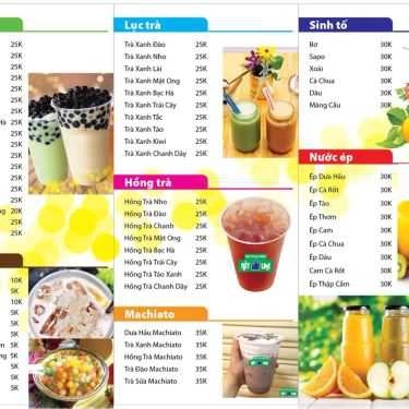 Thực đơn- Nút Like - Milk Tea & Coffee