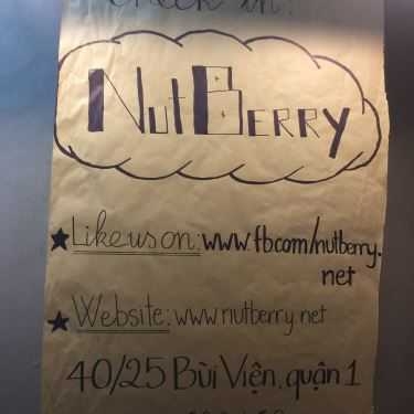 Thực đơn- Nutberry Coffee