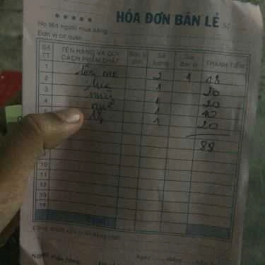 Thực đơn- Quán Nhậu Ốc Hẻm - Lê Hồng Phong