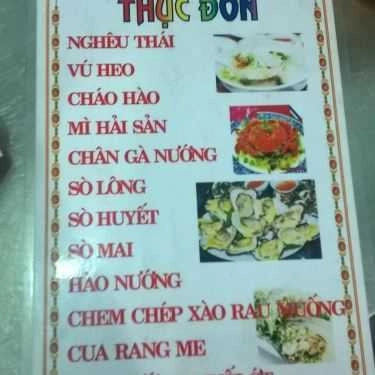 Thực đơn- Ăn vặt Ốc Ngọc Ánh - Lê Quang Sung