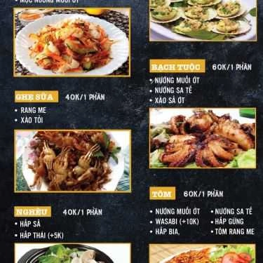 Thực đơn- Quán Nhậu Ốc Phương - Gò Xoài