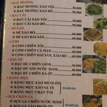 Thực đơn- Ăn vặt Ốc Ty