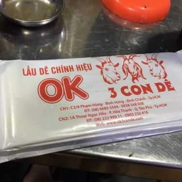 Tổng hợp- Quán Nhậu Ok 3 Con Dê - Lẩu Dê Chính Hiệu - Thoại Ngọc Hầu