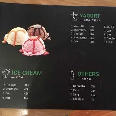Thực đơn- Olusu coffee & Tea - Cơm Văn Phòng