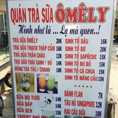 Thực đơn- Ăn vặt Trà Sữa Omely