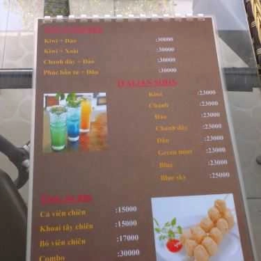 Thực đơn- One New Star Coffee
