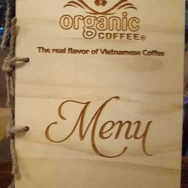 Thực đơn- Organic Coffee