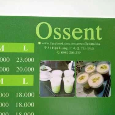 Tổng hợp- Ossent Coffee & Tea