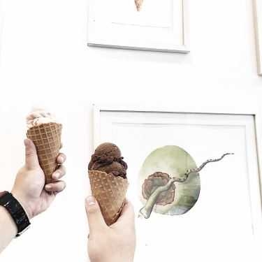 Món ăn- Cafe Osterberg Ice Cream - Xuân Thủy